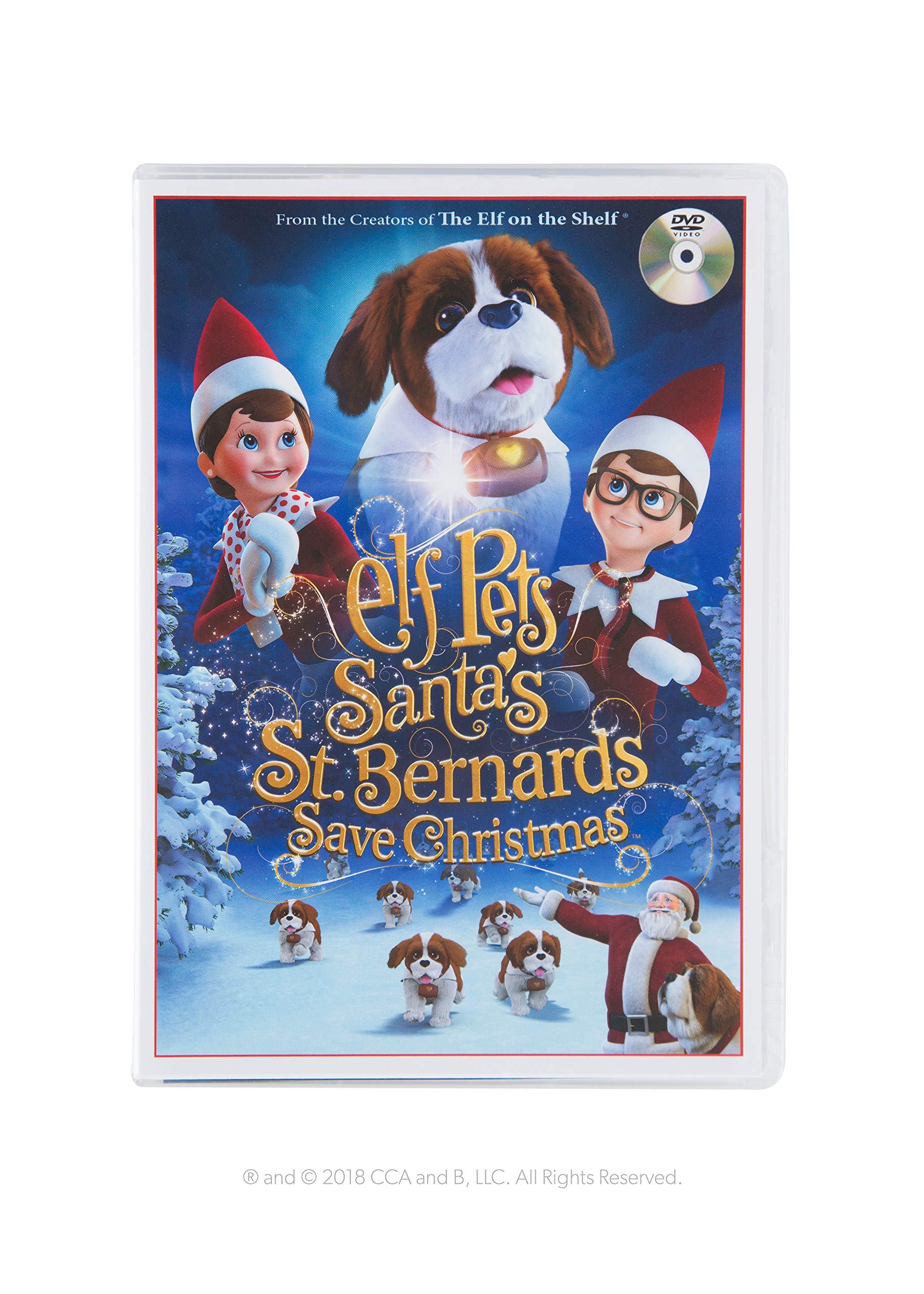 Santa's St Bernards Save Christmas DVD