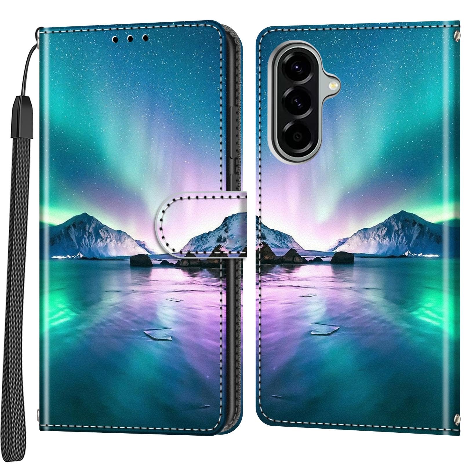 Cover for Samsung Galaxy A57, Ocean Aurora