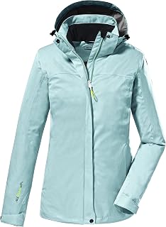 killtec Women's Functional Outdoor Jacket with Zip-Off Hood