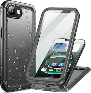 Cozycase for iPhone 16e/iPhone 17e Waterproof Case Heavy Duty Full Body