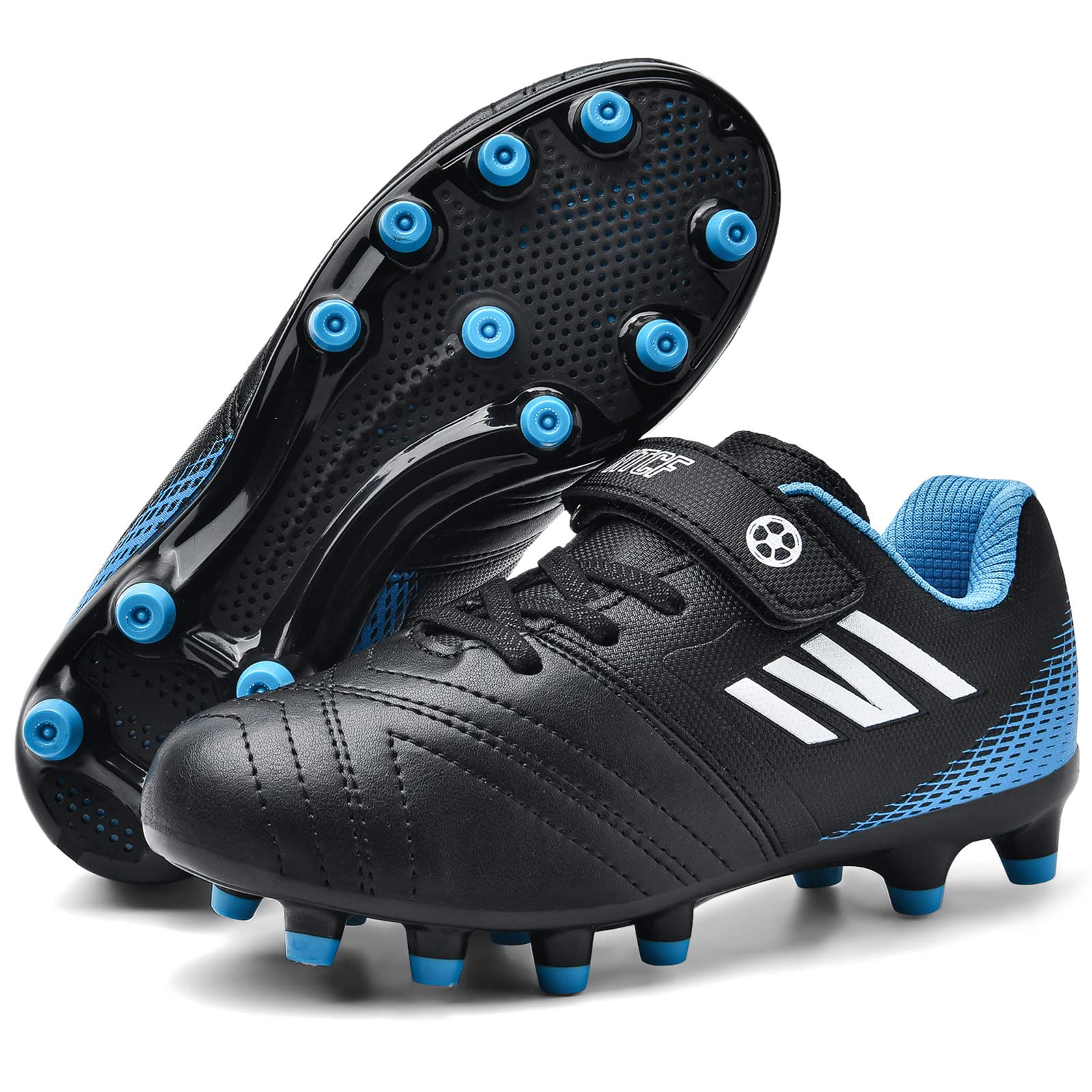 Boys Football Boots Shoes Kids Girls FG/AG Soccer Athletics Sport Shoes Training