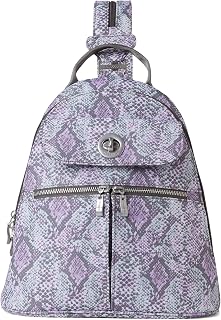'Baggallini Naples Convertible Sling Crossbody Day Travel Backpack 12'' W/Rfid & Padded Tablet Compartment'
