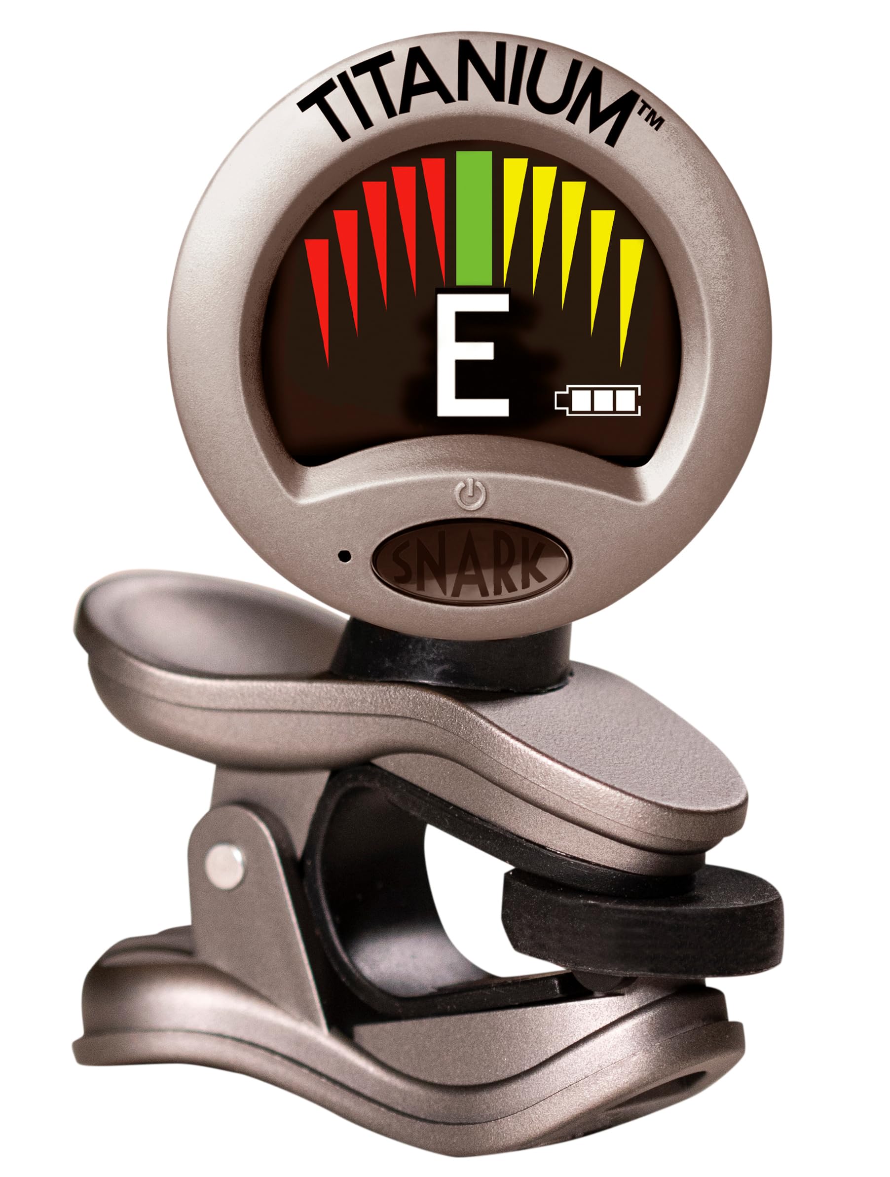 SNARK ST-8 Titanium Rechargeable Guitar Tuner (ST8-TITANIUM) | Rechargeable desi