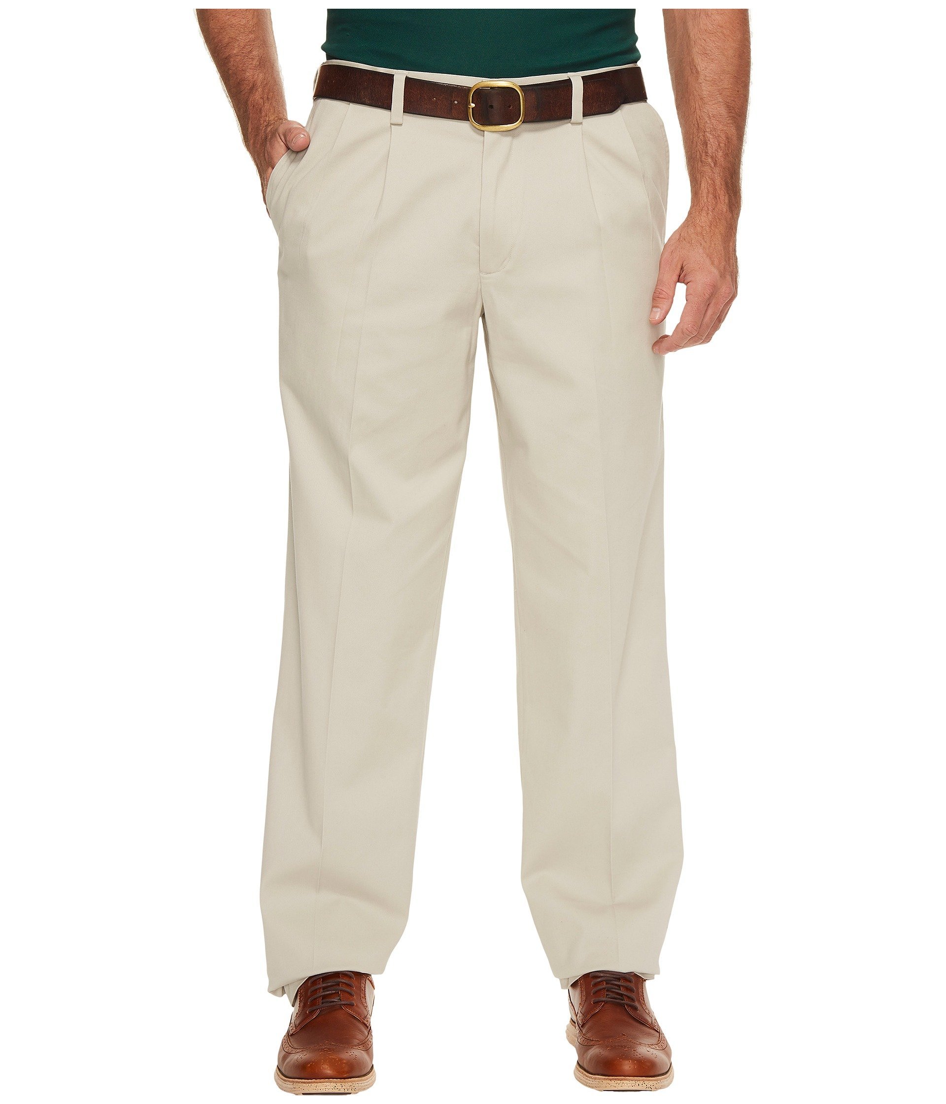 Dockers - Classic Fit Easy Khaki Hose - Plissee (Standard und Big & Big), Men's 