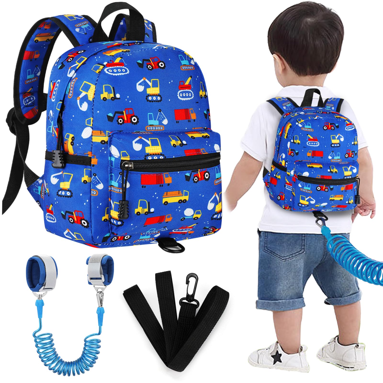 Accmor Toddler Backpack Harness Leash, Mini Baby Walking Backpacks with Anti Los