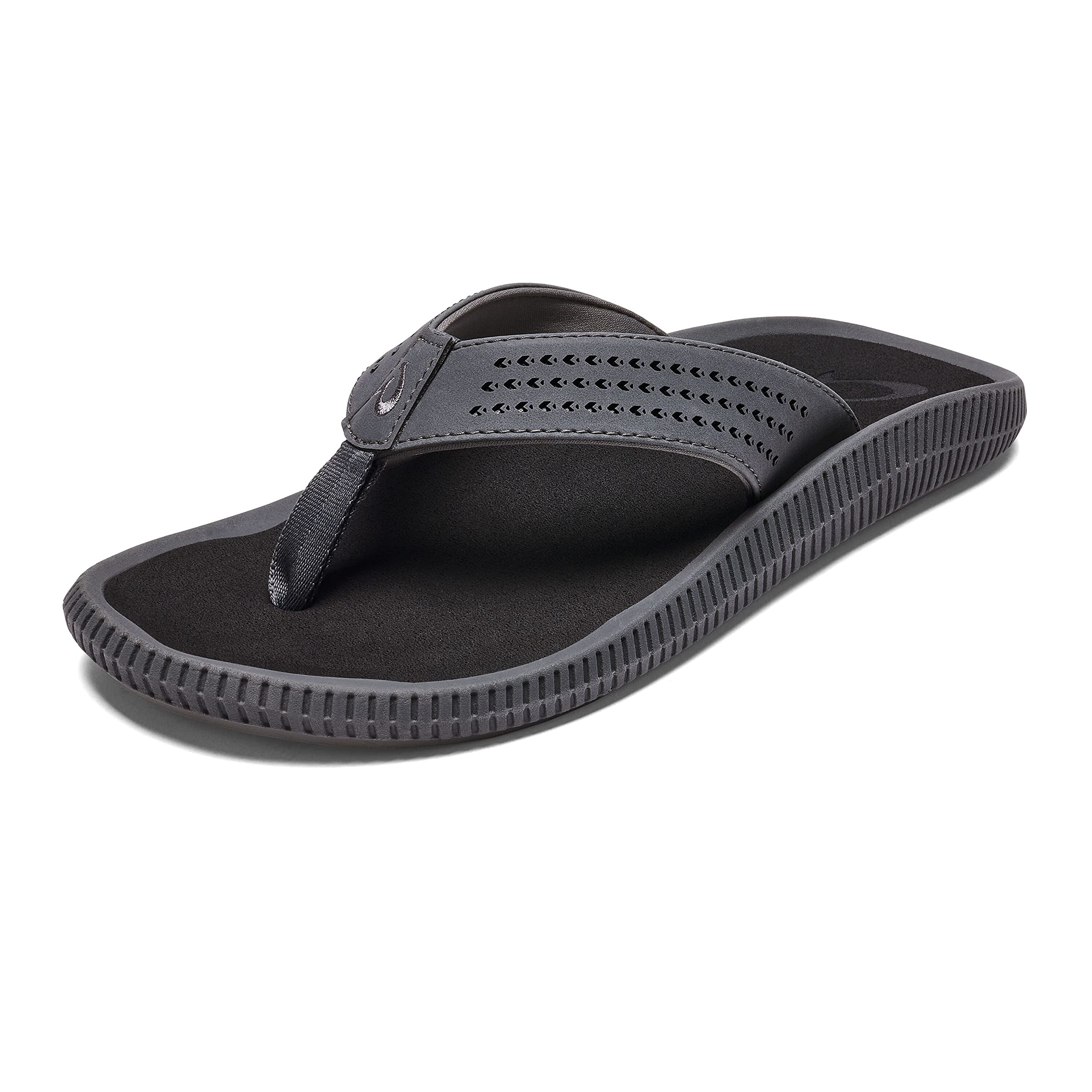 OluKai Ulele Men's Beach Sandals, Water Resistant Flip Flops