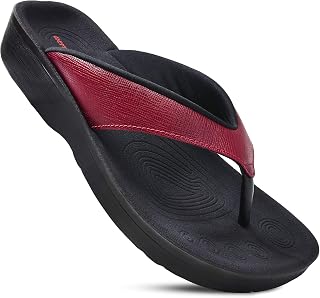 AEROTHOTIC Women's Ravine Orthotic Thong Sandals