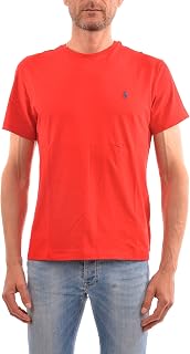 Polo Ralph Lauren Men's Classic Fit Short Sleeve T-Shirt Red Medium