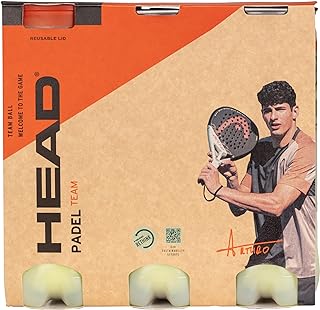 Head Pack of 3 Padel Boats 2019 Edition, Unisex Adults, Yellow, M