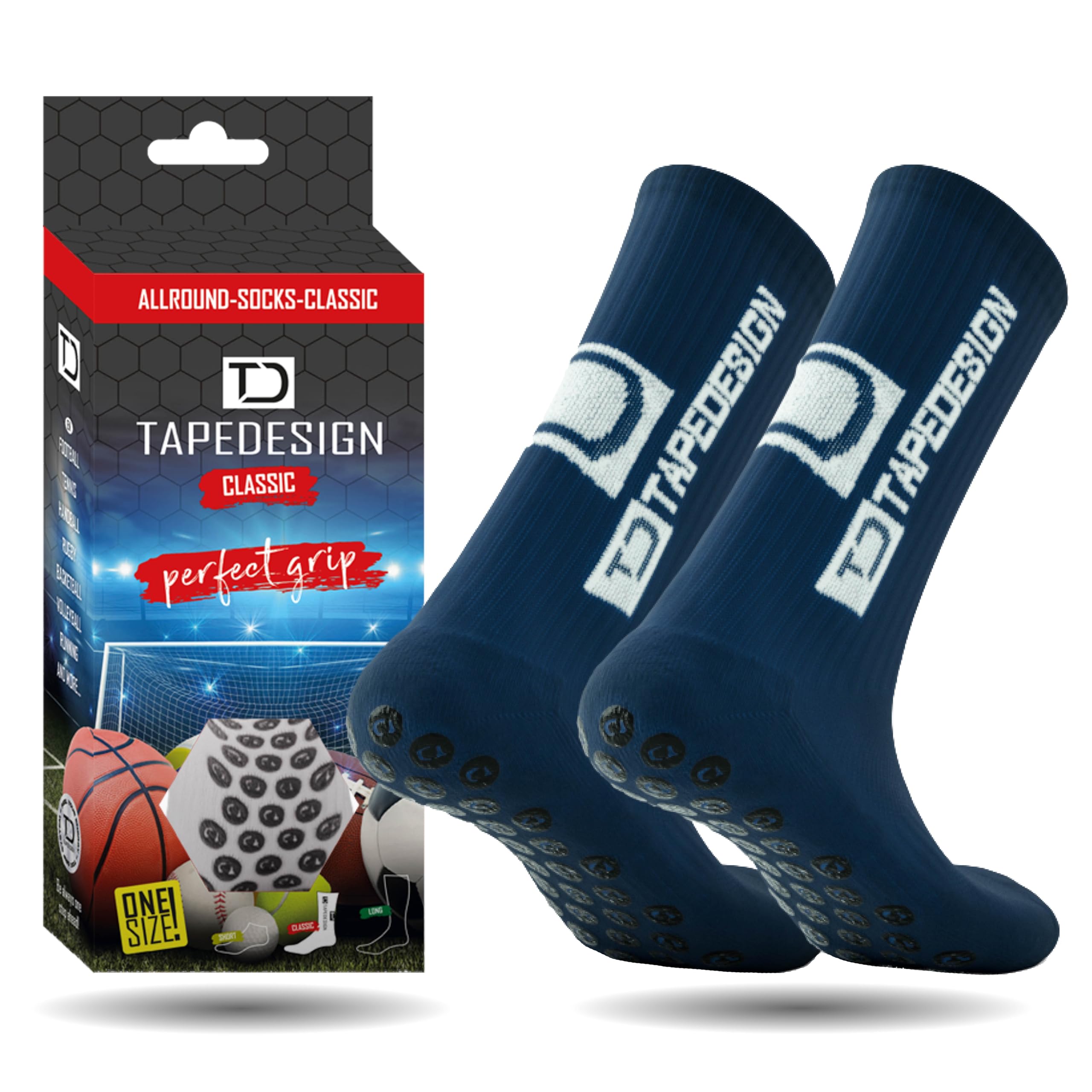 Tapedesign Allround Classic Calcetines Unisex adulto (Pack de 1)