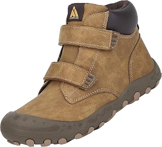 Mishansha Hiking Shoes for Children Non-Slip Boys Girls Trekking Boots Lightweight Sports Sizes 7-5 UK