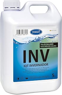 Tamar Invernador Polyester/Liner Electrolysis Saline Swimming Pools, Winter and Conservation, without Copper Sulfate, Algaecide 5 Litres.