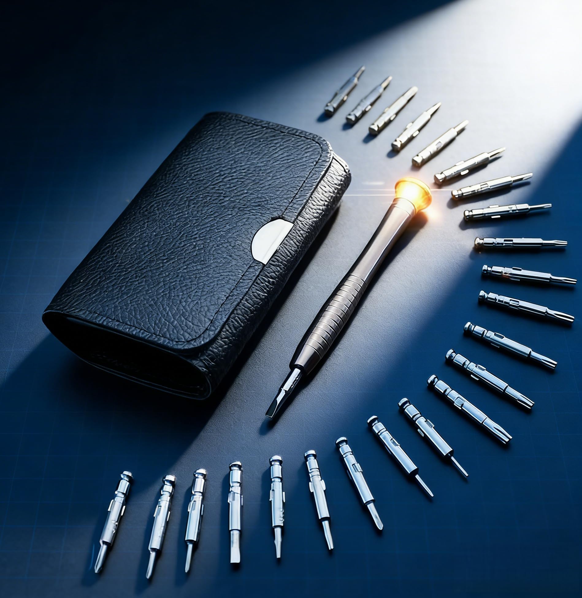 Precision Screwdriver Kit, 24 in 1 Repair Tool Set with Case for Electronics, Ph