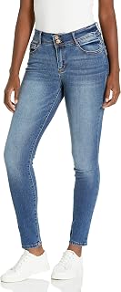 WallFlower Women's Luscious Curvy Flirty Skinny Jeans, Sizes 0-24