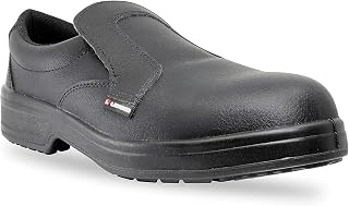 Base Black S2 schwarz flach Sicherheitsschuhe Arbeitsschuhe Pflege Kochschuhe