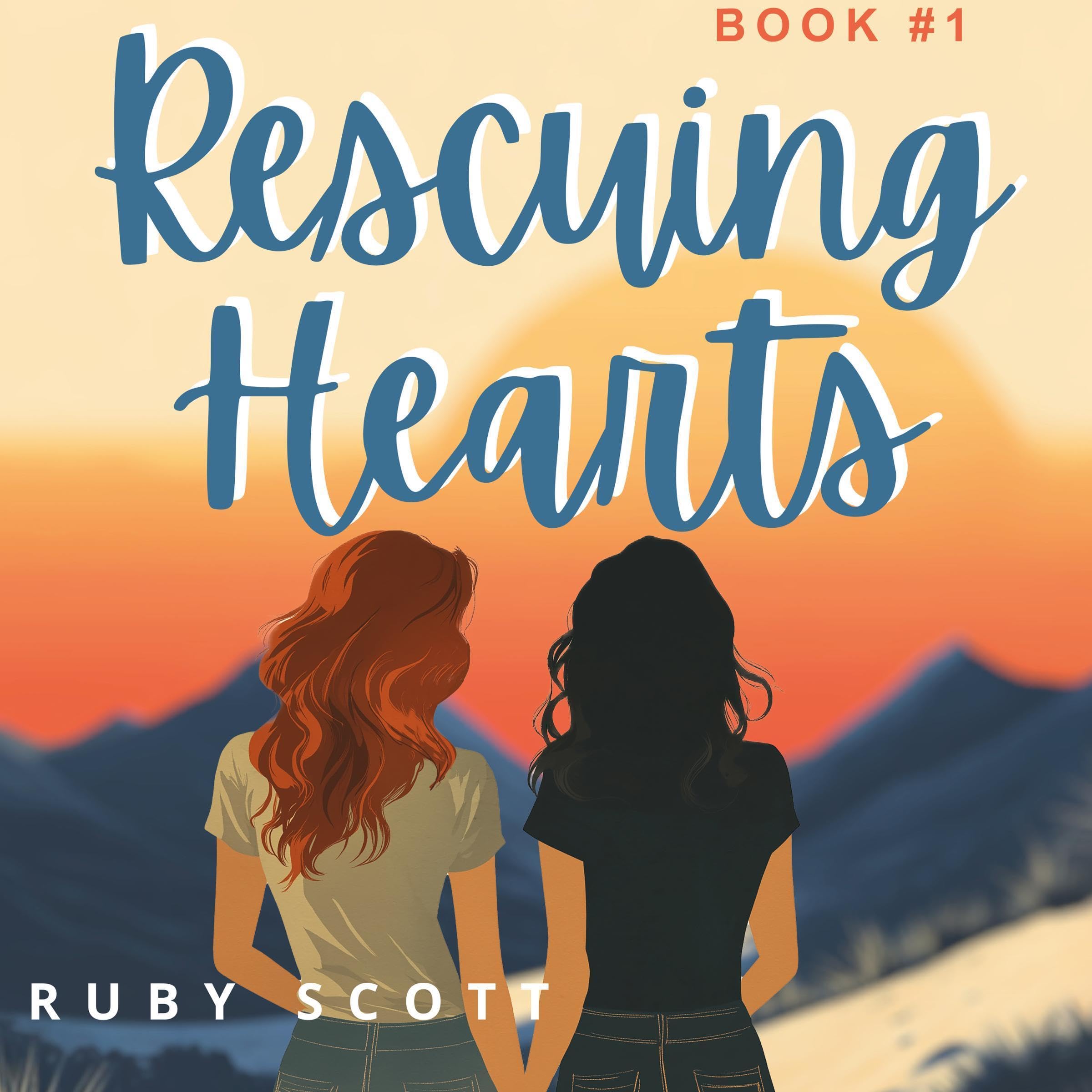 Rescuing Hearts: A Steamy Sapphic Age Gap Romance (Healing Hearts, Book 1)