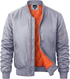 Men's Bomber Jacket Fall Winter Military Jacket and Coats Outwear