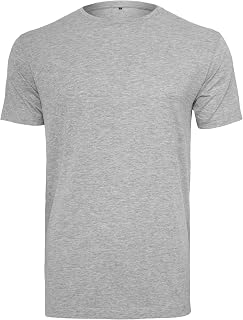 Build Your Brand Light Round Neck Men's T-Shirt