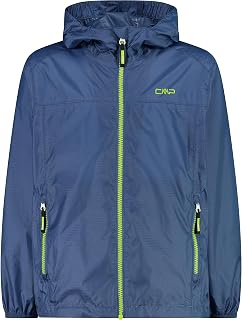 CMP Unisex Children's Tear-resistant Polyester Rain Jacket – Children and Teenagers