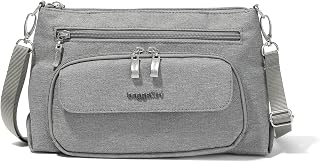 Baggallini Original Everyday 11x7.5 Crossbody Bags Rfid Protected Lightweight Nylon Zippered Travel Purse