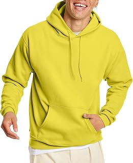 Hanes Men's Hoodie - EcoSmart Fleece Hooded Sweatshirt for Men & Women - Midweight Fleece - Big & Tall Available