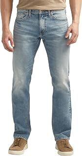 Silver Jeans Co. Mens Allan Allan - Classic Fit Straight Leg JeansJeans