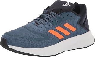 adidas Men's Duramo Sl 2.0 Running Shoe, Wonder Steel/Solar Orange/Ink, 9