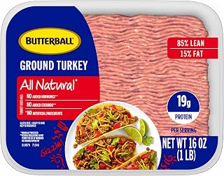 Butterball Fresh All Natural 85%/15% Lean Ground Turkey, 16 oz