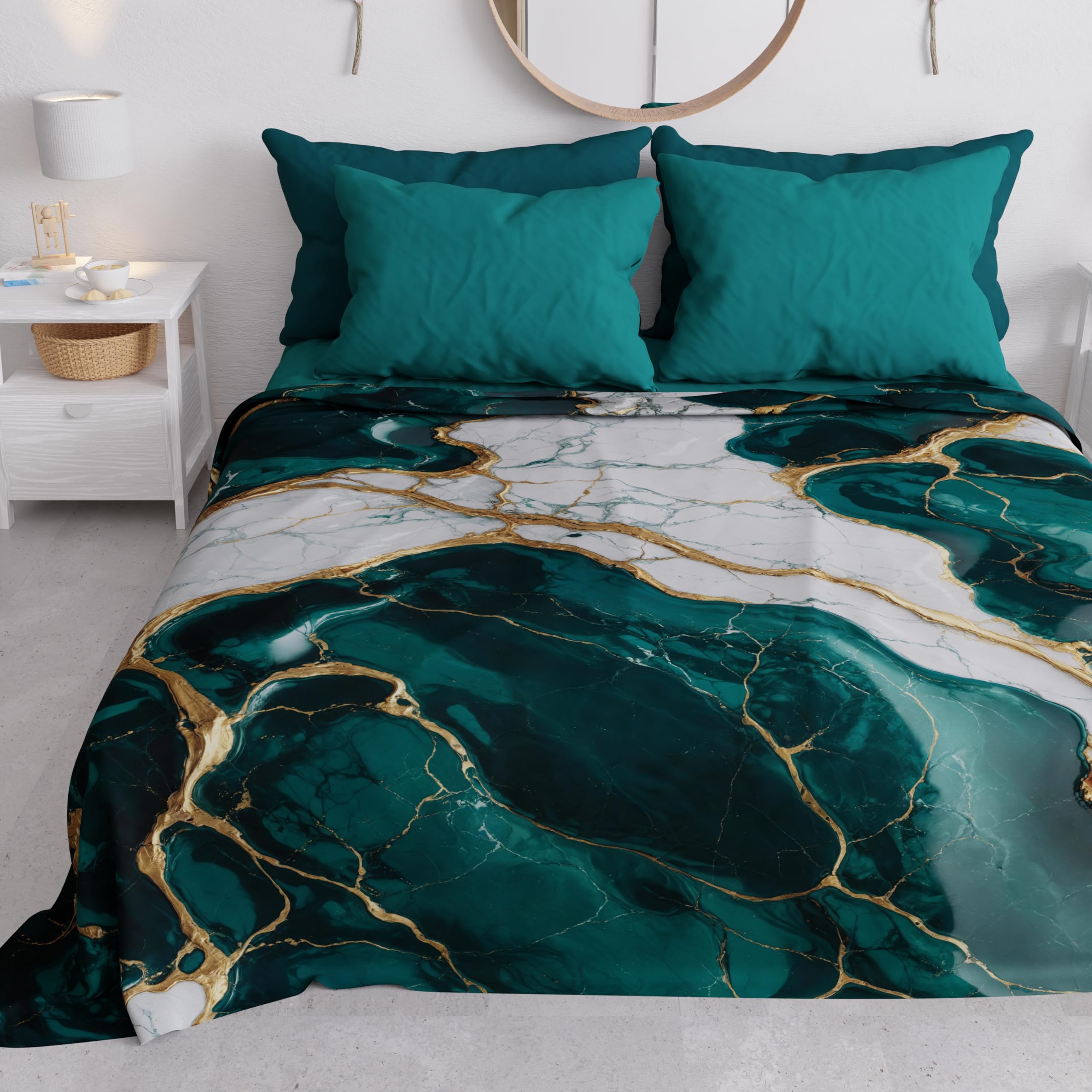 PETTI Artigiani Italiani - Double Bedspread Spring Summer Light Blanket Double B