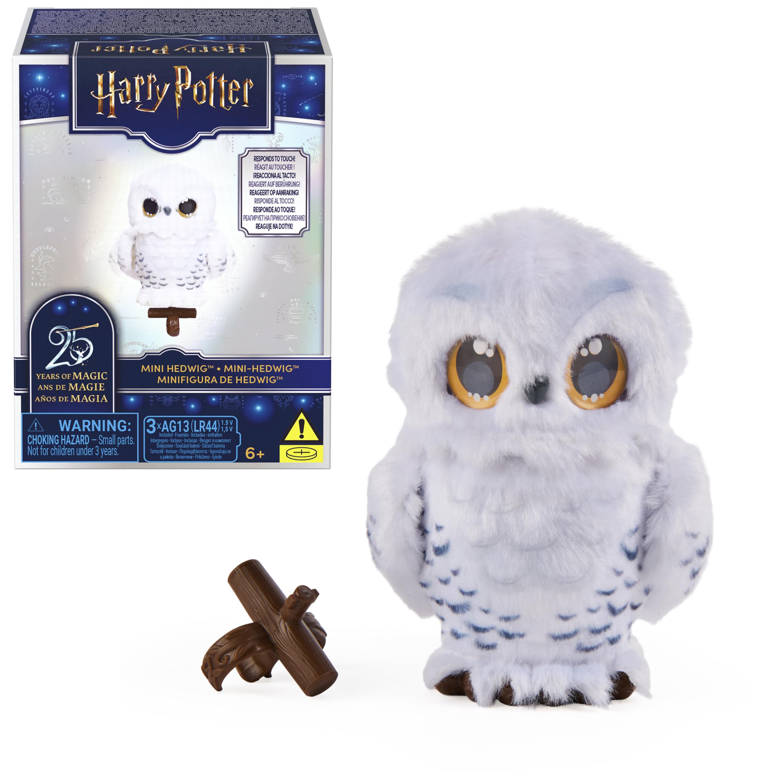 Wizarding World Harry Potter Interactive Mini Hedwig, Ages 6+ | Interactive Owl 