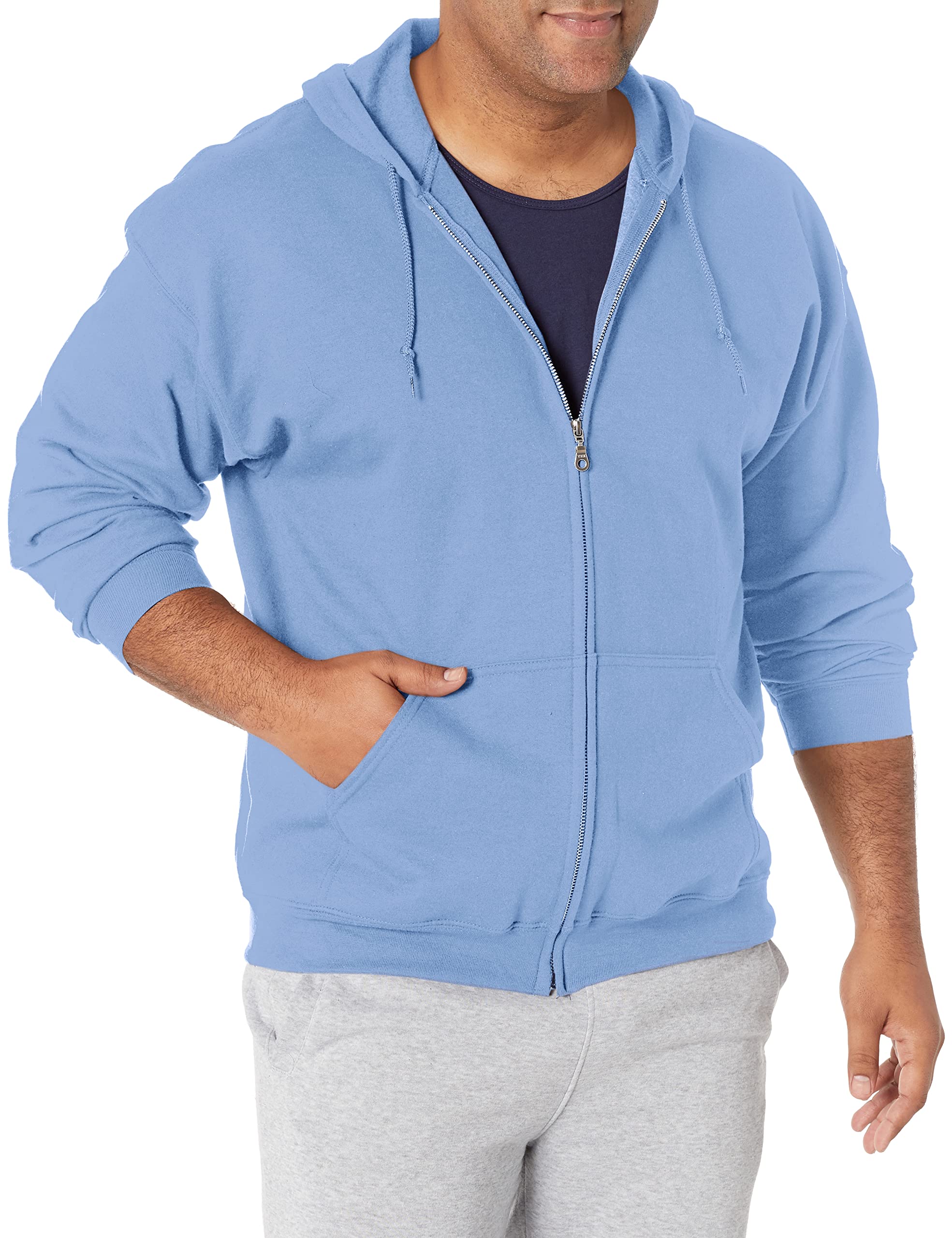 Gildan G18600 Men's Hooded Sweatshirt with Zip