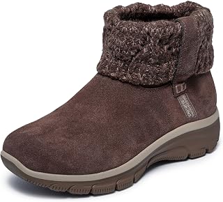 Skechers Women's Easy Going-Cozy Weather 2 Suede Hands Free Slip-ins Ankle Boot