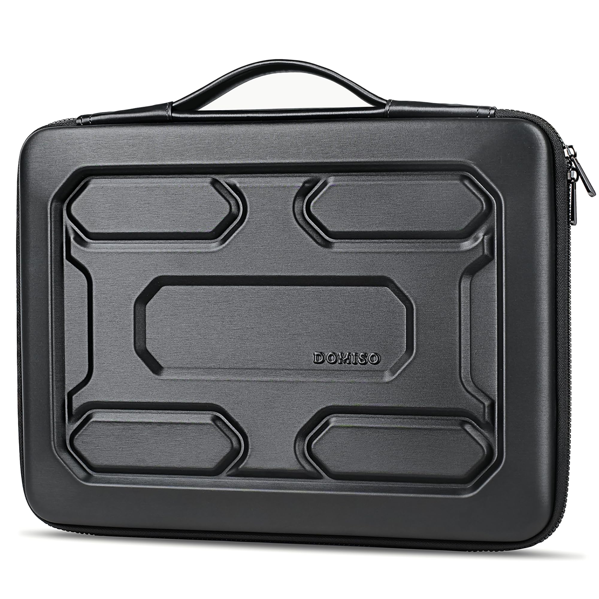 DOMISO 13.3 inch Laptop Sleeve with Handle Shockproof Computer Bag Waterproof EV