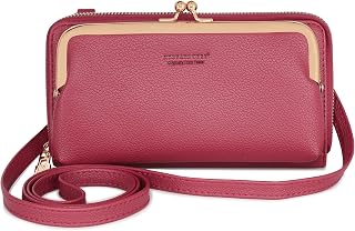Montana West Small Cell Phone Crossbody Purse for Women RFID Blocking Cell Phone Wallet