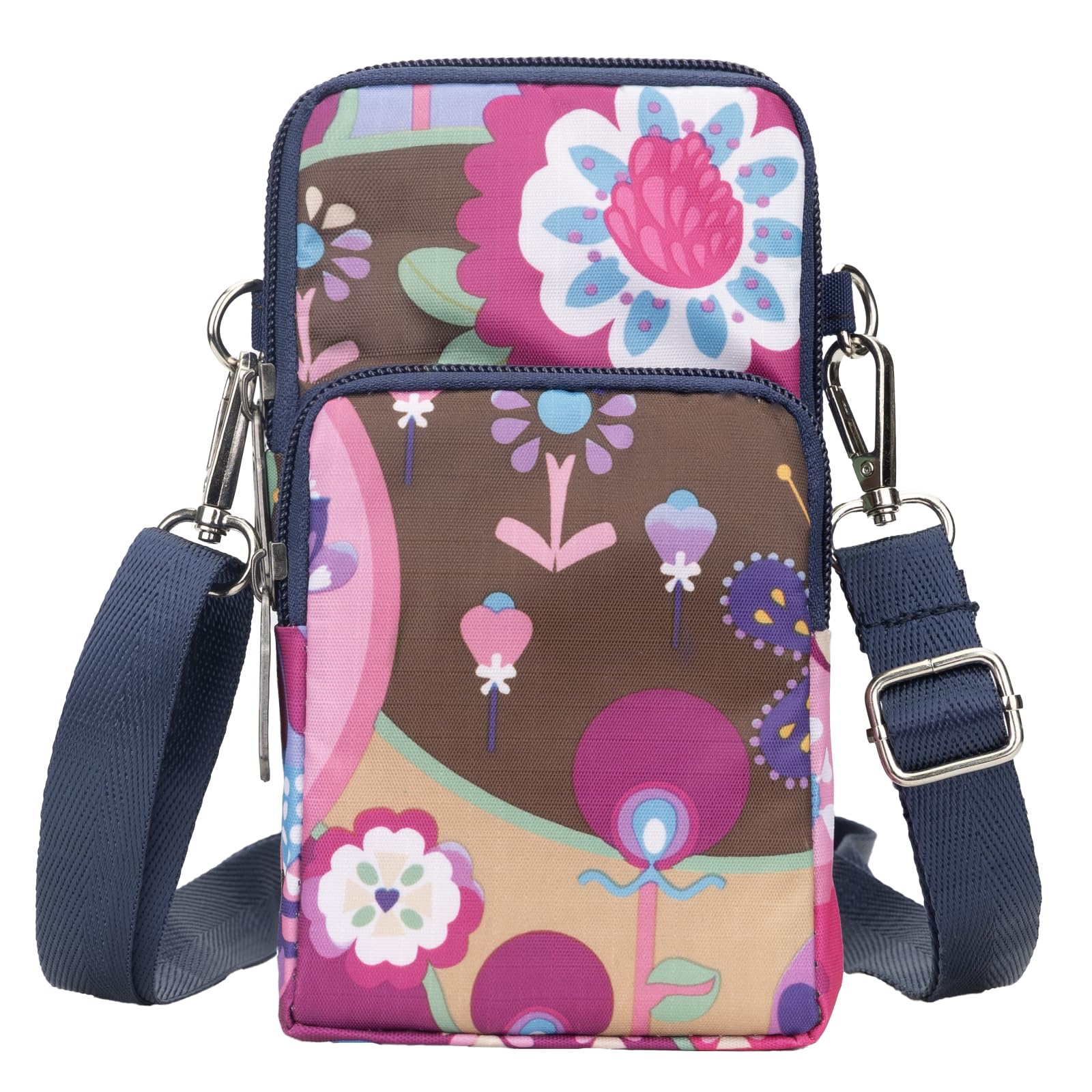 Lightweight Small Crossbody Bags for Women Cell Phone Purses Mini Wristlet Walle