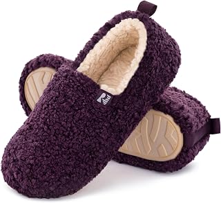 RockDove Women's Faux Shearling Closed Back Slipper
