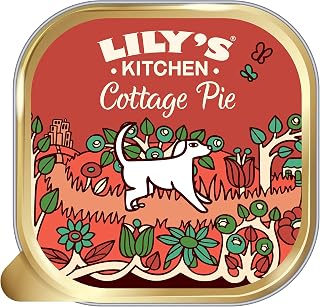 Lily's Kitchen Natural Adult Wet Dog Food Tray Cottage Pie Grain-Free Recipe 10 x 150g