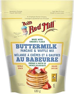 Bob's Red Mill Buttermilk Pancake and Waffle Mix, 680g (Pack of 1)