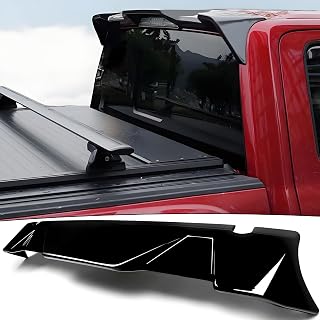 NEESPOC Rear Cab Roof Spoiler for Ford F150 F-150 2015-2020 Accessories | (for XL, XLT, Raptor, Limited, Lariat, Platinum), Nice Clean Look Mods, Aggressive Look, Sports Upgrade, Gloss Black Finish