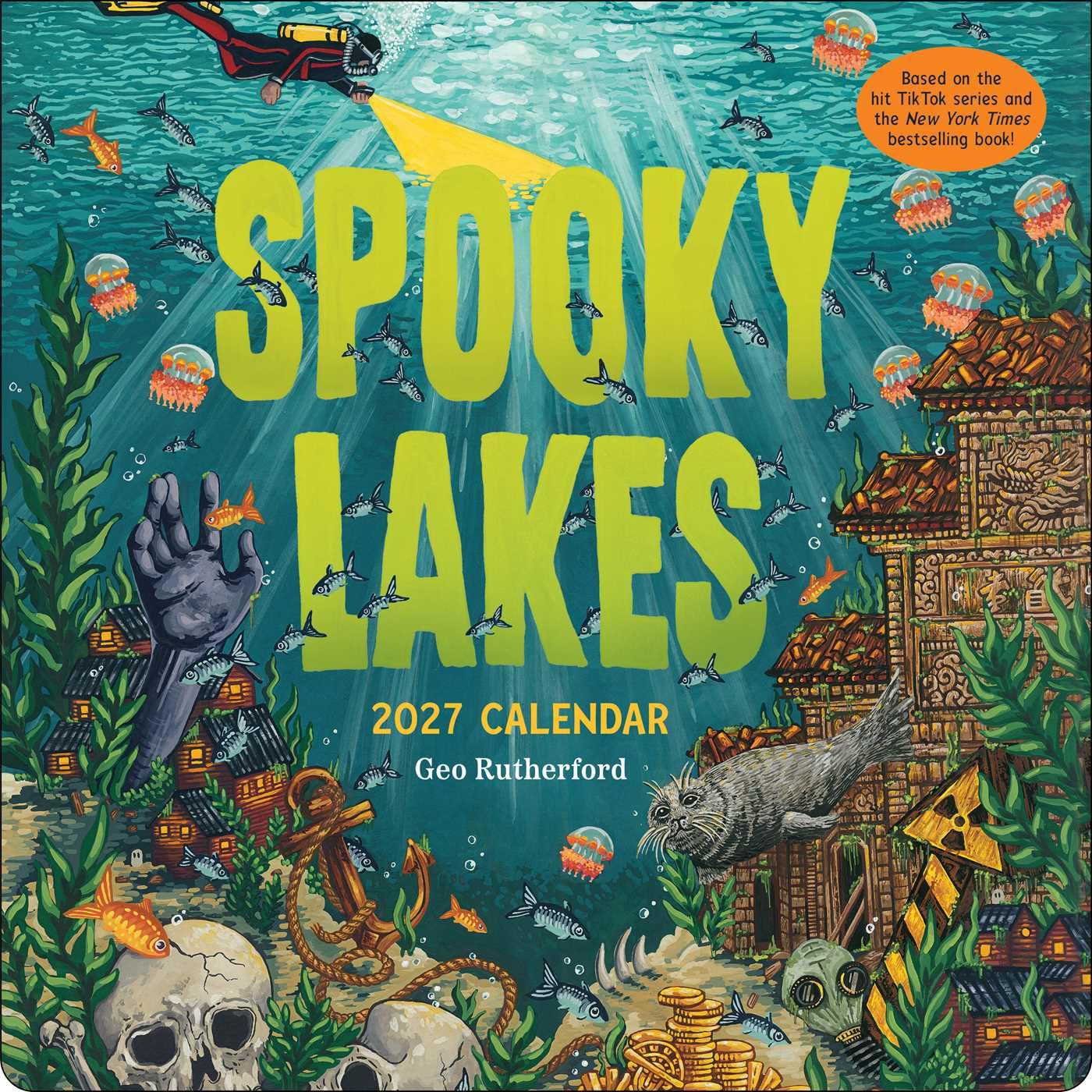 Spooky Lakes 2027 Wall Calendar