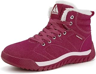 Mishansha Snow Boots for Men Women Warm Non-Slip Winter Shoes Sizes 3-48 EU