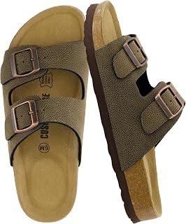 CUSHIONAIRE Lane Cork Slide Women's Sandals, Comfortable Sandals for Women