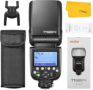 Godox TT685II-S Flash for Sony, 2.4G TTL HSS 1/8000s Sony Flash Speedlite | GN60 External Flash, 330 Full Power Flashes, 0.1-2.6s Recycle Time, TCM Instant Conversion, Quick Release Lock, 20-200mm Zoom