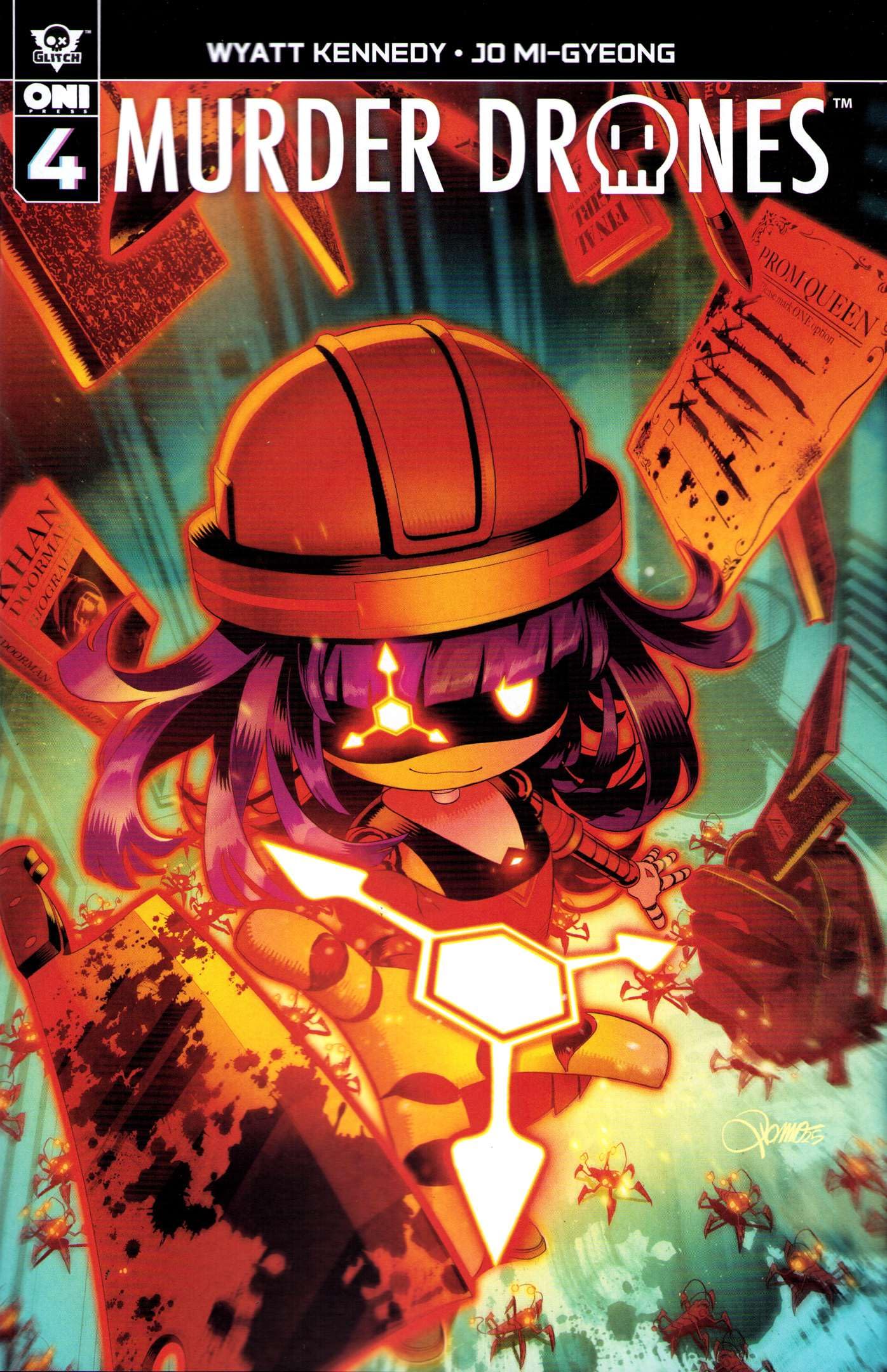 Murder Drones #4A Oni | Comic Book 1st Print Glitch