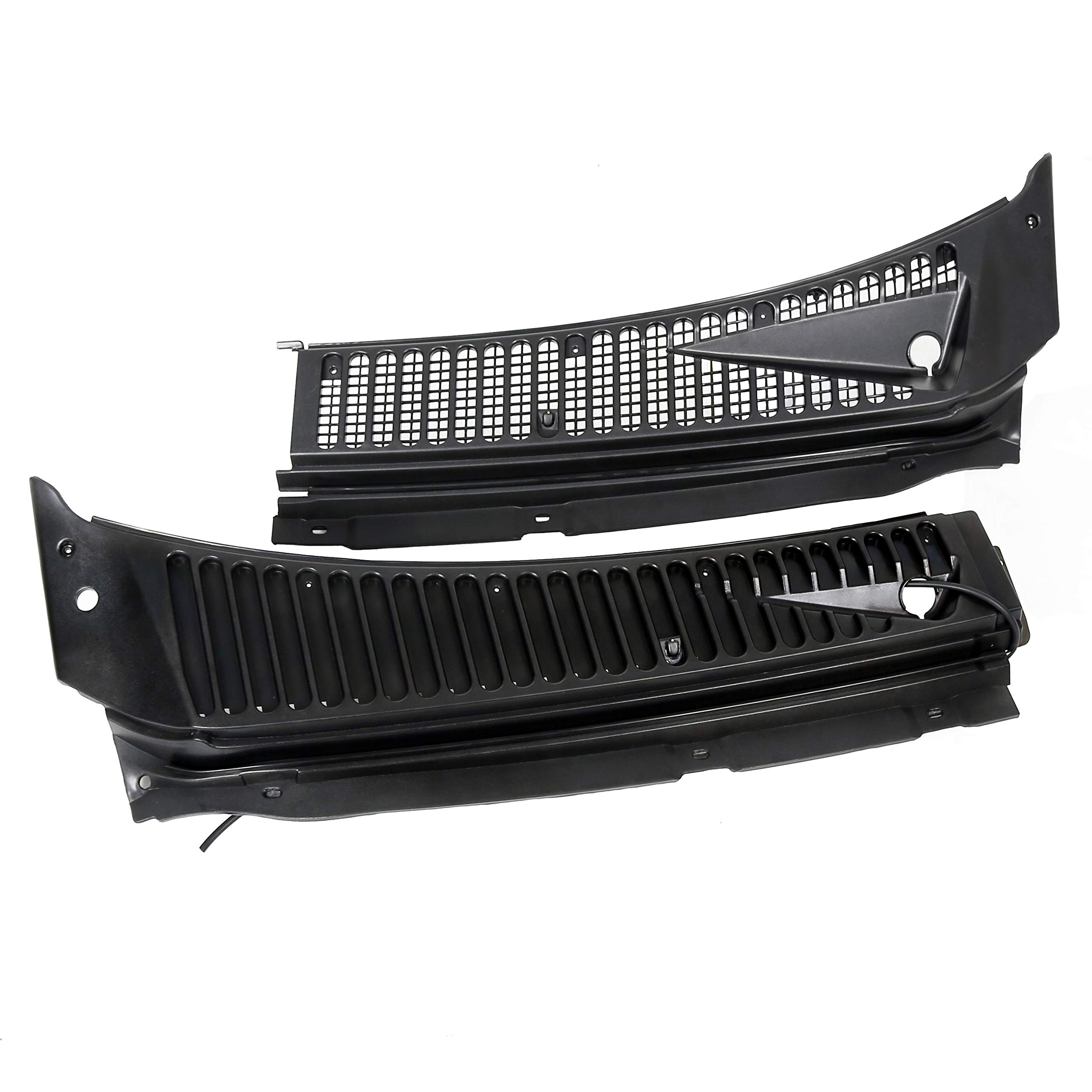 ECOTRIC Windshield Wiper Cowl Cover Panel Compatible with 99-07 F250 F350 | Comp
