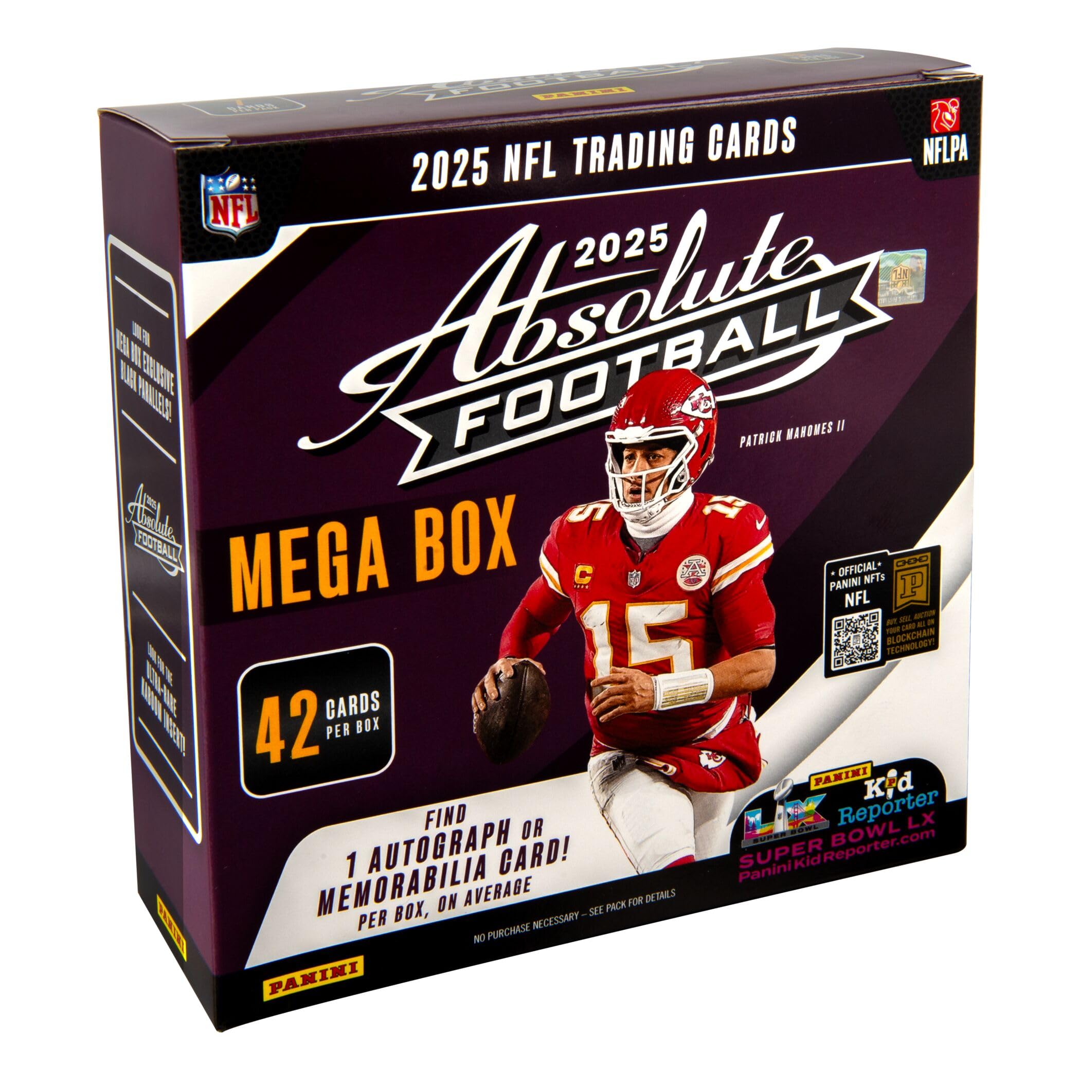 2025–26 Panini Absolute Football Mega Box – Retail Exclusive Parallels & Inserts