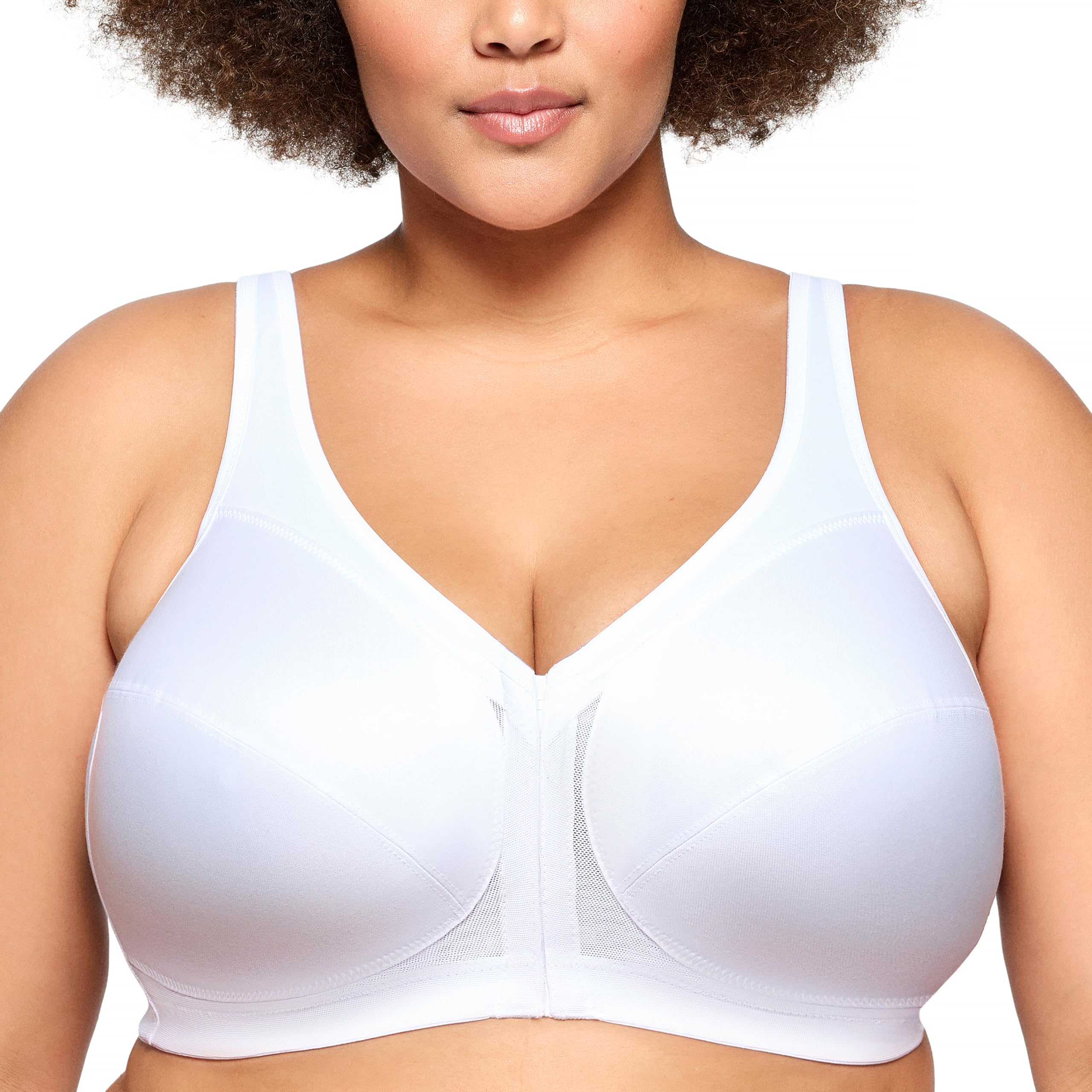 Glamorise Magic Lift Front Close Posture Support Bra for Women