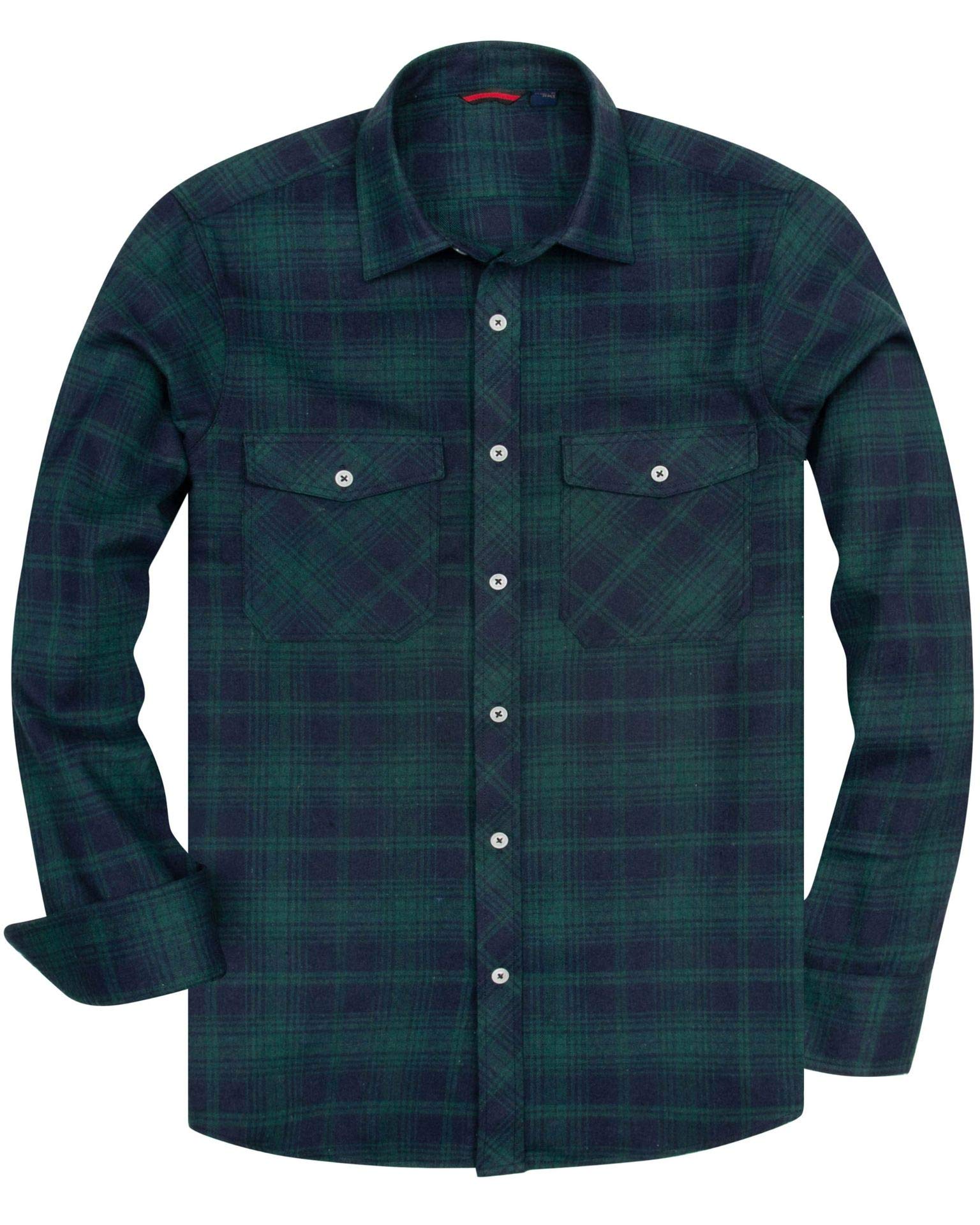 Alimens & Gentle Men's Ag-xxcs-jm02 Shirt with Button-Down Collar (Pack of 1)