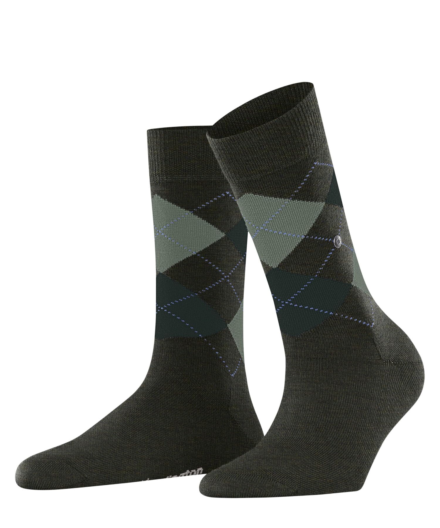 Burlington Women Melange Marylebone Socks Opaque Virgin Wool, Artificial Fibre