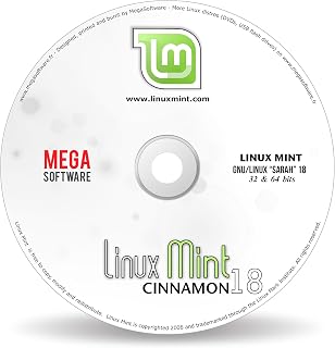 Linux Mint 18 Live - Cinnamon - 32 & 64 bits - DVD